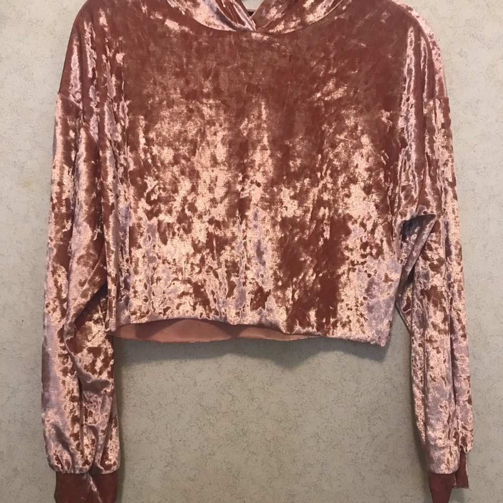 Cropped hoodie